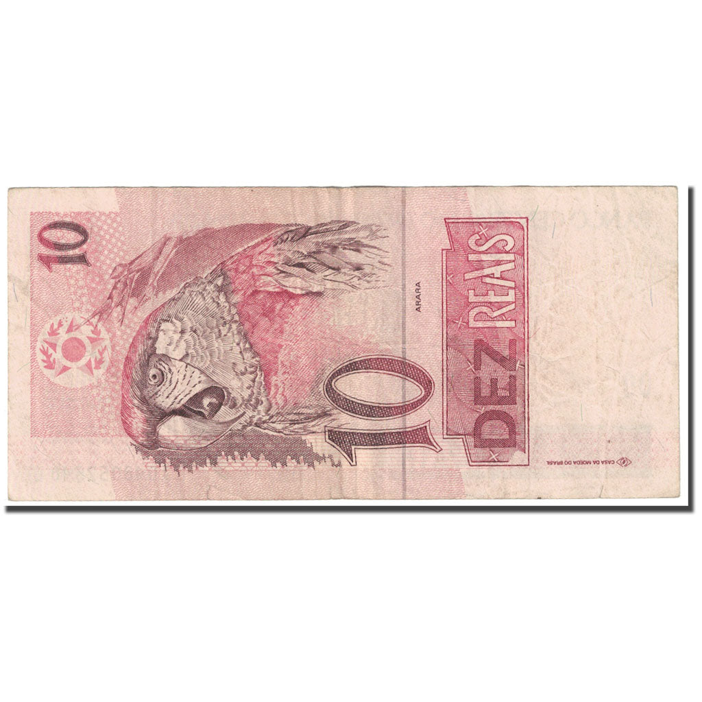 Banknote, Brazil, 10 Reais, KM:245Ae, VF(20-25)