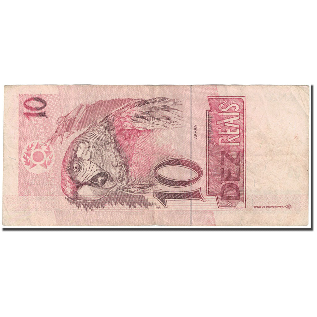 Banknote, Brazil, 10 Reais, KM:245Ae, VF(20-25)