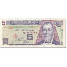 Banknote, Guatemala, 5 Quetzales, 1994, 1994-09-27, KM:92, EF(40-45)