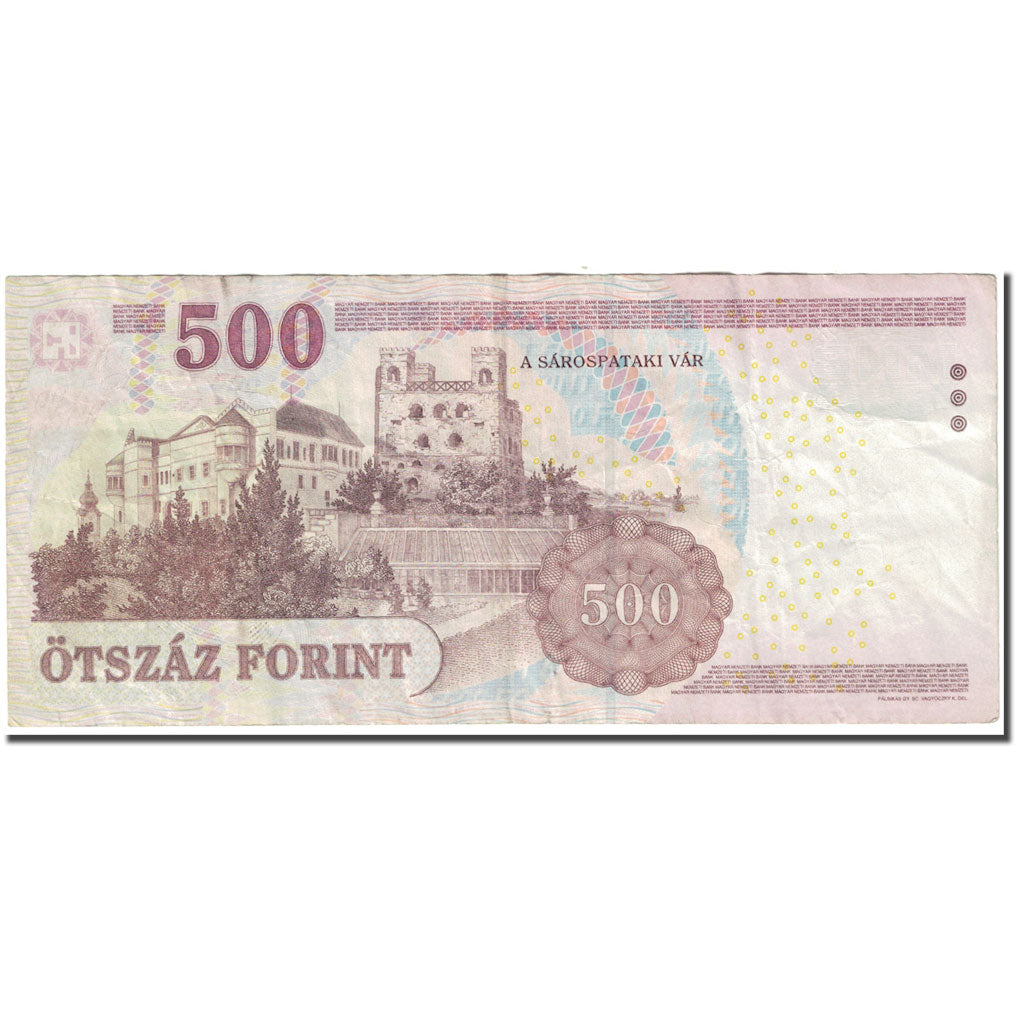 Biljet, Hongarije, 500 Forint, 2013, TTB