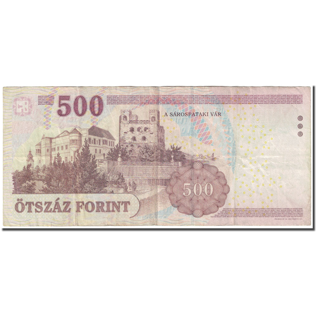 Biljet, Hongarije, 500 Forint, 2013, TTB