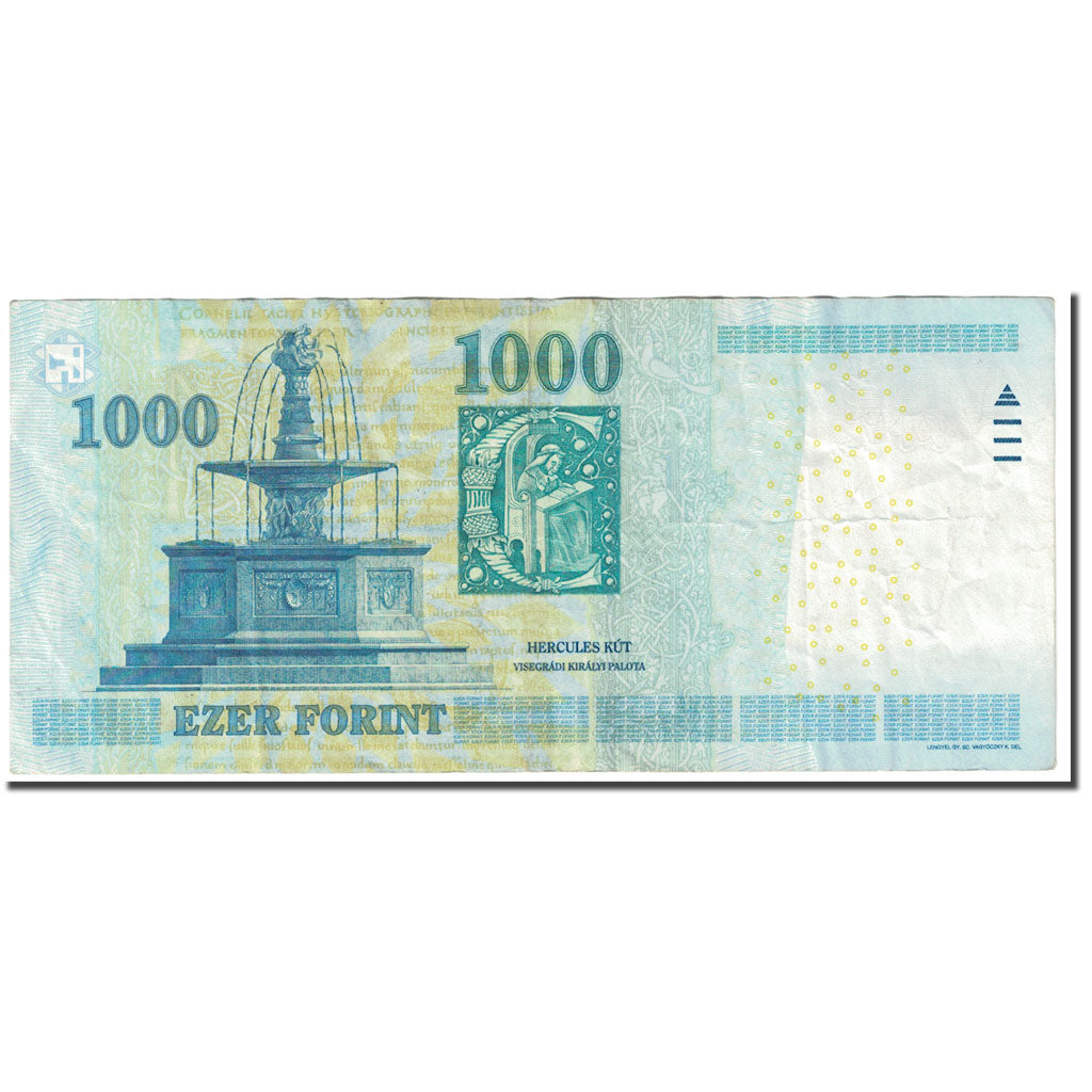 Billete, 1000 Forint, 2015, Hungría, MBC