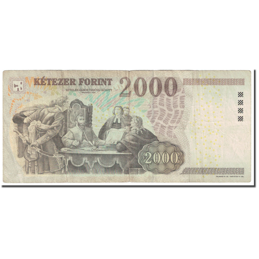Geldschein, Ungarn, 2000 Forint, 2007, KM:198a, SS