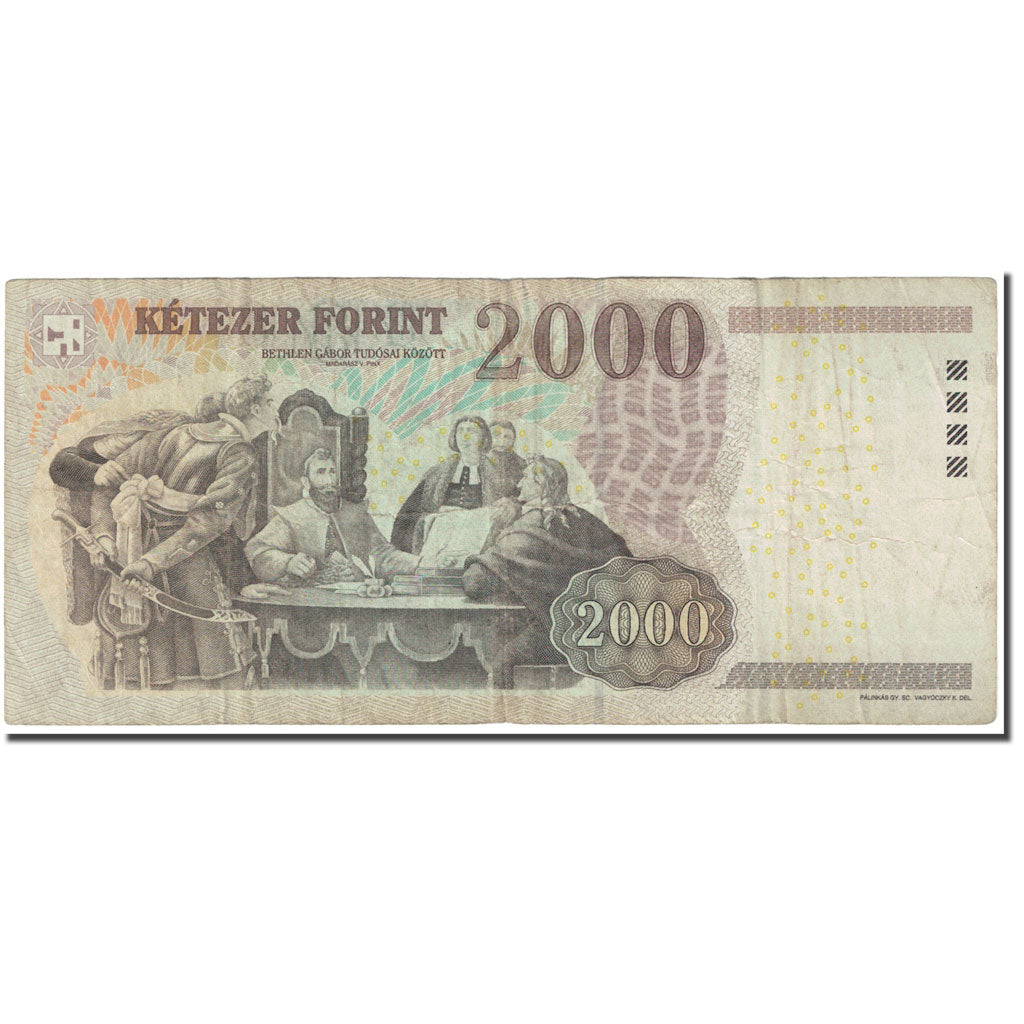 Geldschein, Ungarn, 2000 Forint, 2013, SS