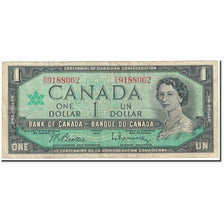 Banknote, Canada, 1 Dollar, 1967, KM:84b, EF(40-45)