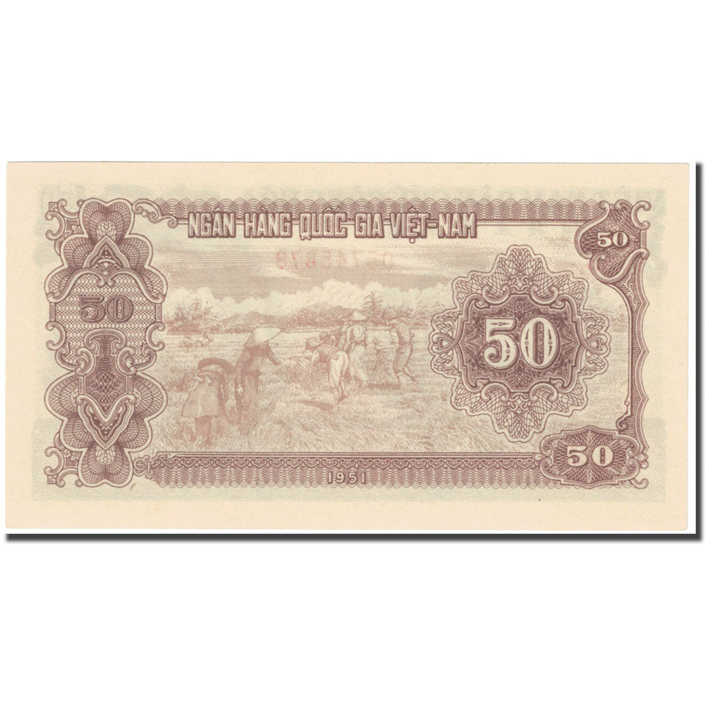 Banknote, Vietnam, 50 D<ox>ng, KM:61b, UNC(65-70)