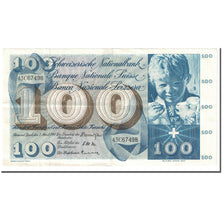 Banknote, Switzerland, 100 Franken, KM:49f, EF(40-45)