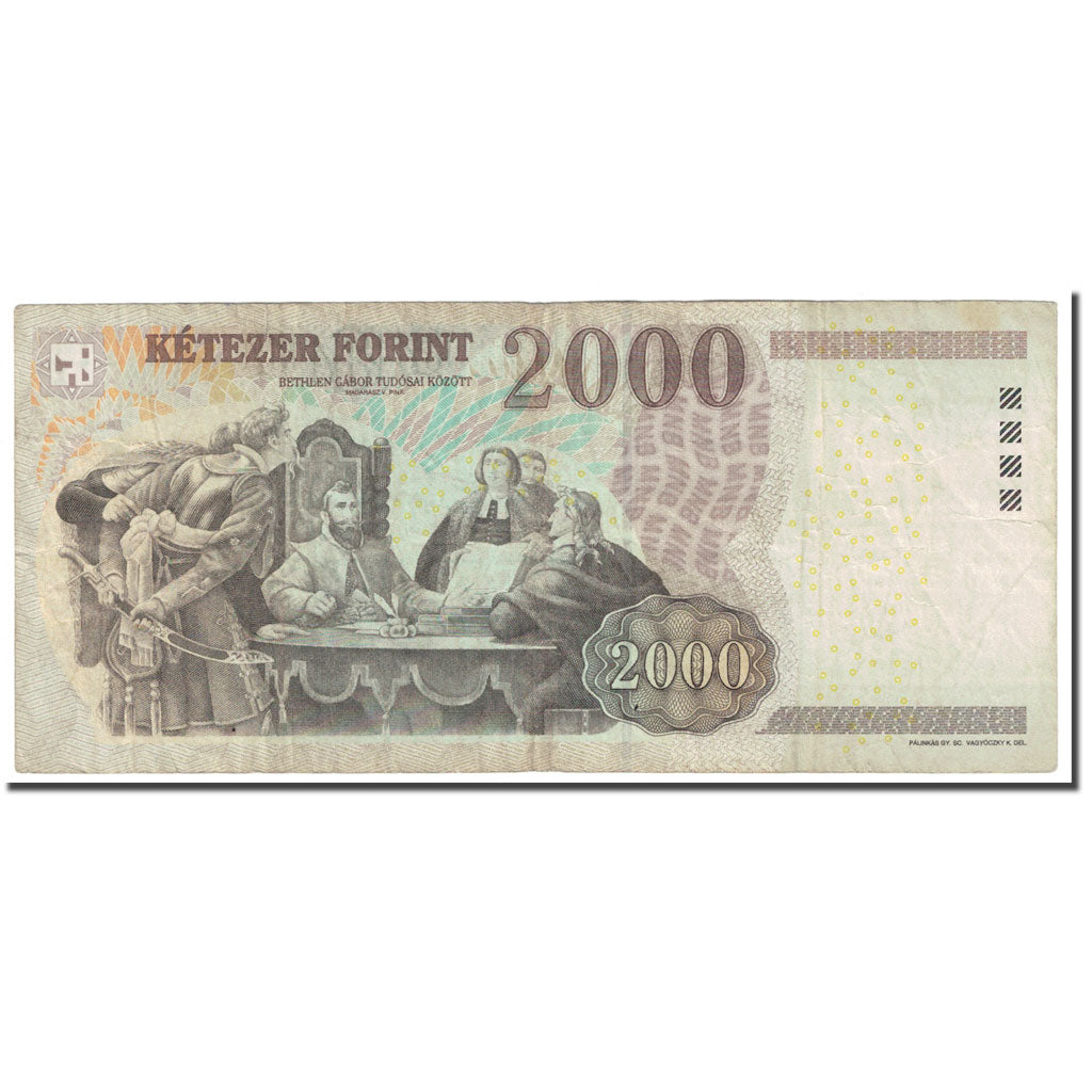 Banknote, Hungary, 2000 Forint, 2013, KM:198c, EF(40-45)