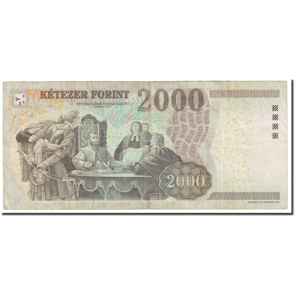 Geldschein, Ungarn, 2000 Forint, 2013, KM:198c, SS