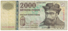 Banconote, Ungheria, 2000 Forint, 2013, KM:198c, MB