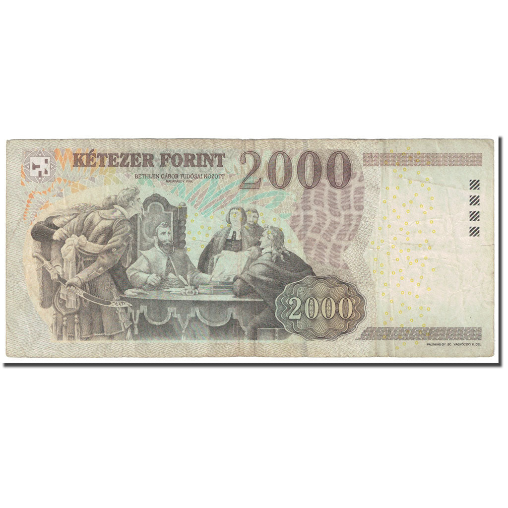 Billete, 2000 Forint, 2013, Hungría, KM:198c, BC