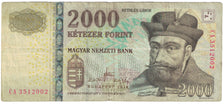 Billete, 2000 Forint, 2013, Hungría, KM:198c, BC