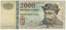 Billete, 2000 Forint, 2013, Hungría, KM:198c, BC