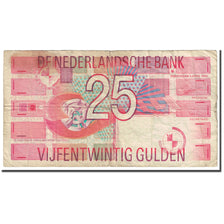 Nota, Países Baixos, 25 Gulden, 1989, KM:100, VG(8-10)