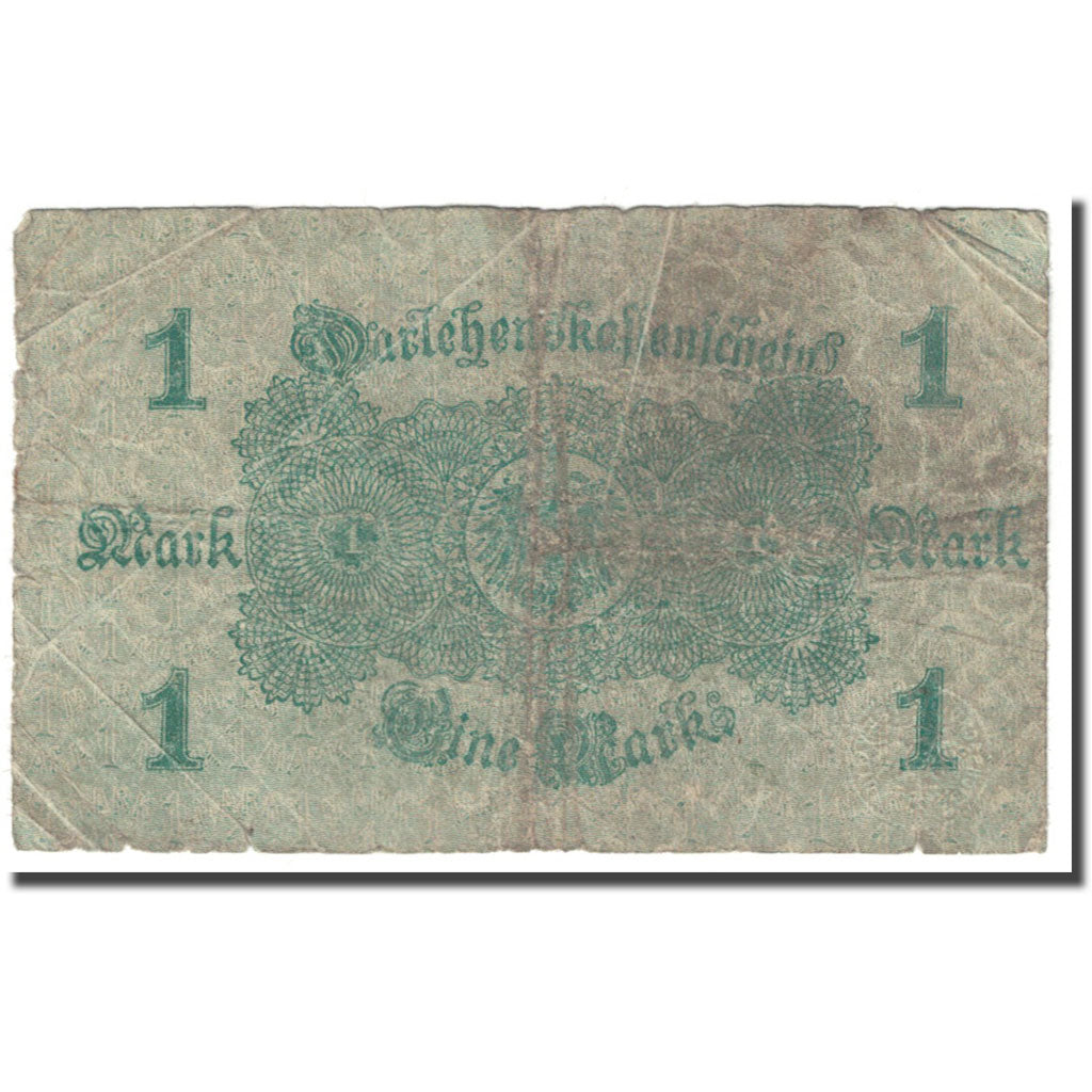Banknote, Germany, 1 Mark, 1914, 1914-08-12, KM:52, VF(20-25)