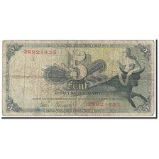Banconote, GERMANIA - REPUBBLICA FEDERALE, 5 Deutsche Mark, 1948, 1948-12-09