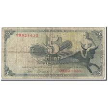 Banknot, Niemcy - RFN, 5 Deutsche Mark, 1948, 1948-12-09, KM:13e, VG(8-10)