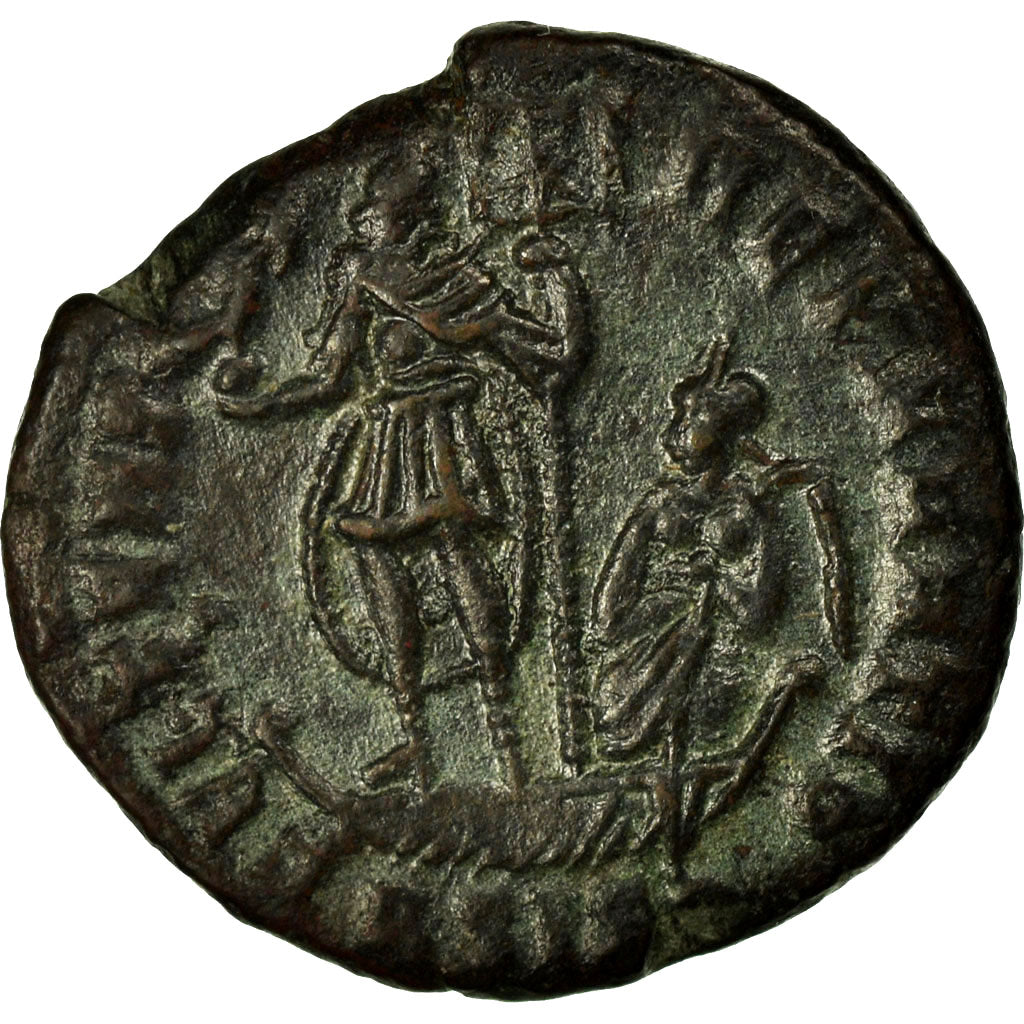 Coin, Constans, Maiorina, Siscia, EF(40-45), Copper, Cohen:10