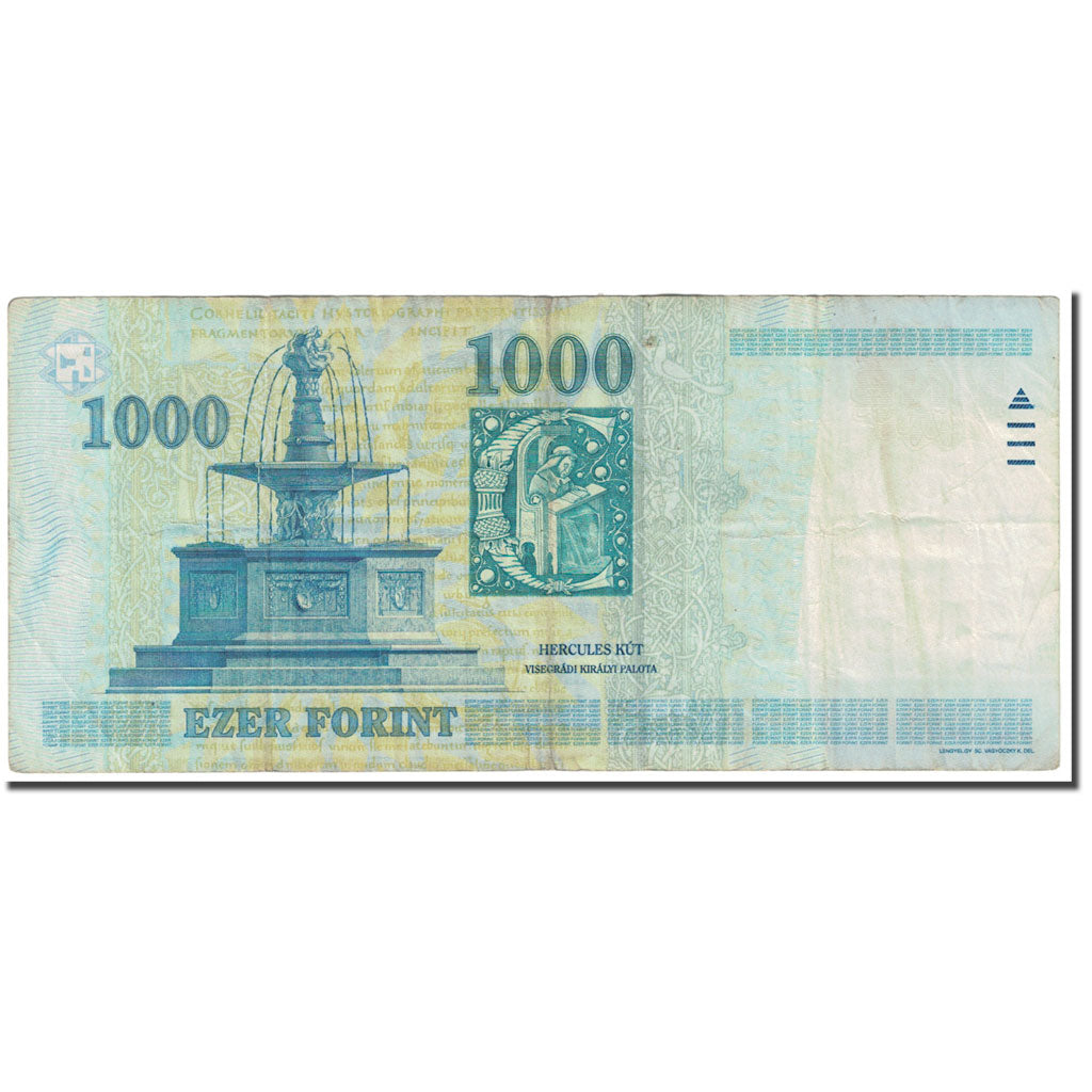 Banknote, Hungary, 1000 Forint, 2007, KM:195c, VF(20-25)