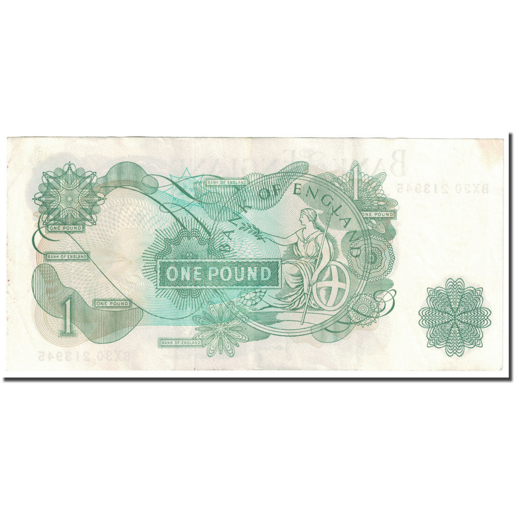 Banconote, Gran Bretagna, 1 Pound, KM:374g, MB