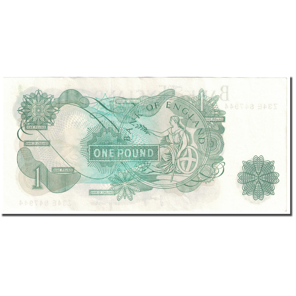 Banknot, Wielka Brytania, 1 Pound, KM:374g, EF(40-45)