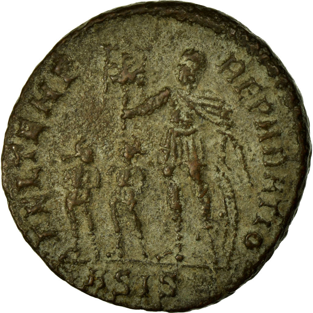 Coin, Constans, Maiorina, Siscia, AU(55-58), Copper, Cohen:14