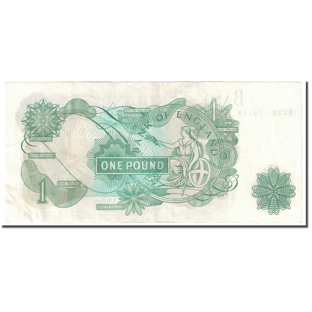Banknote, Great Britain, 1 Pound, KM:374g, EF(40-45)