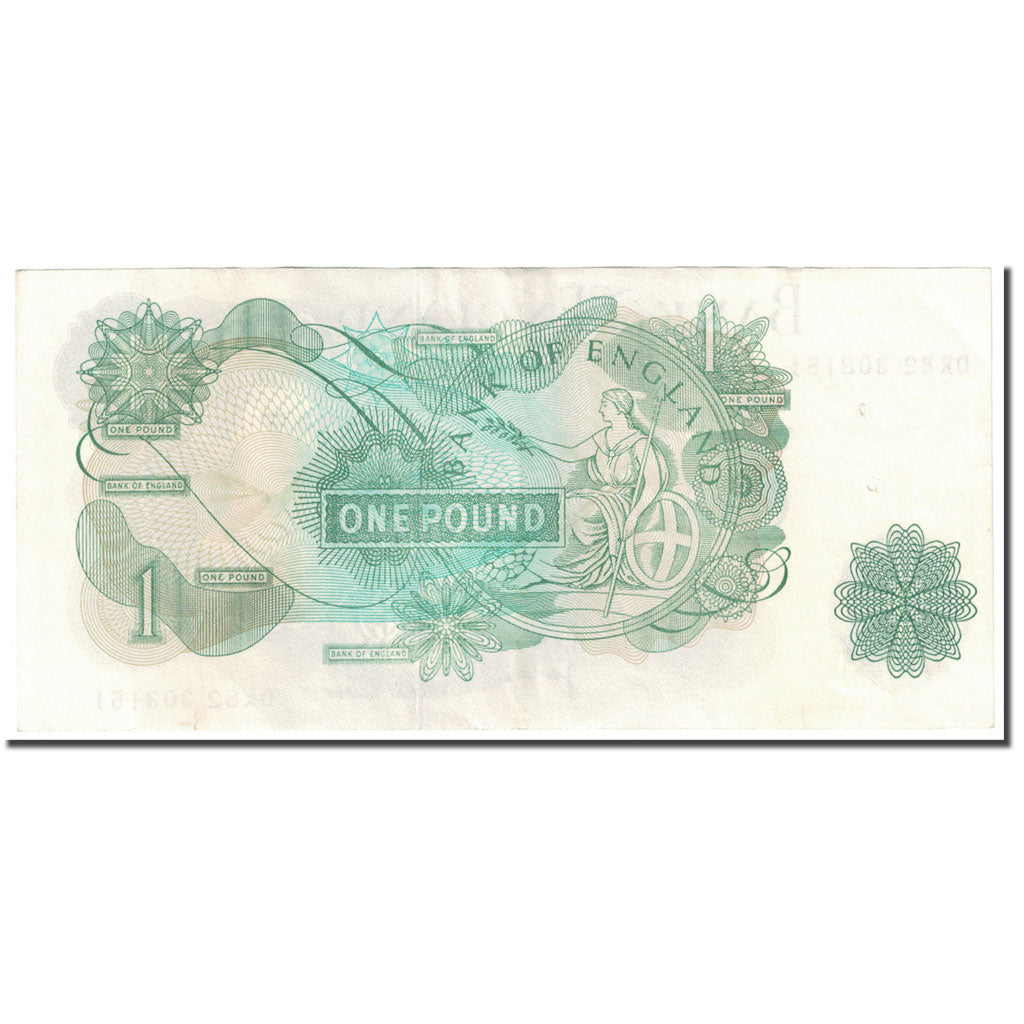 Banknote, Great Britain, 1 Pound, KM:374g, EF(40-45)