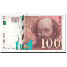 France, 100 Francs, Cézanne, 1998, EF(40-45), Fayette:74.02, KM:158a