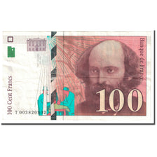 France, 100 Francs, Cézanne, 1997, VF(20-25), Fayette:F74.01, KM:158a
