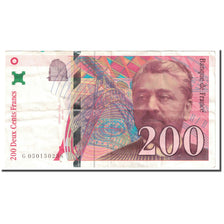Francia, 200 Francs, Eiffel, 1997, BC, Fayette:75.04b, KM:159b