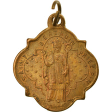 France, Medal, Saint Berthuin, XII Centenaire, Religions & beliefs, 1898