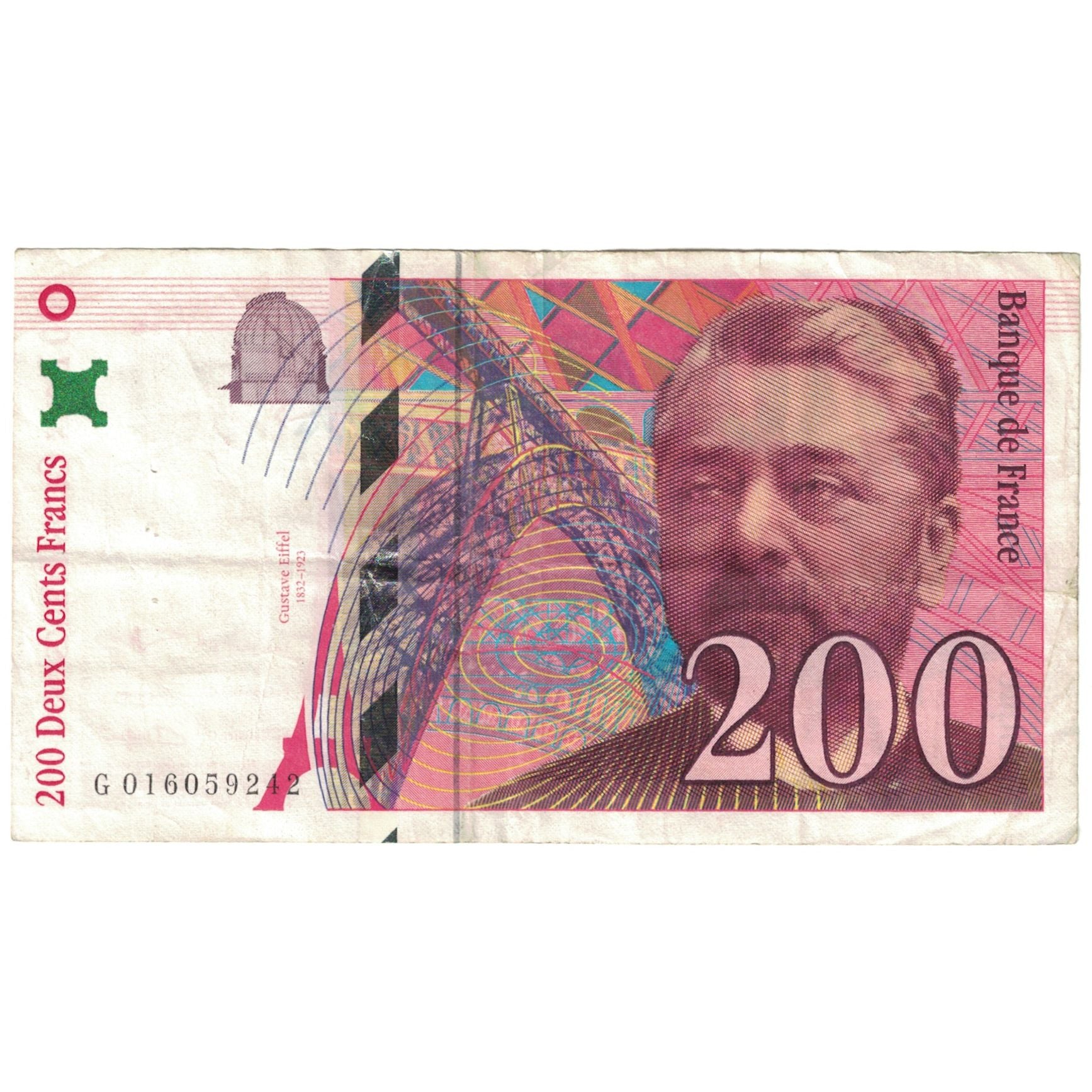 França, 200 Francs, 1996, VF(20-25), Fayette:75.1, KM:159a