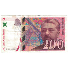 France, 200 Francs, 1996, TB, Fayette:75.2, KM:159a