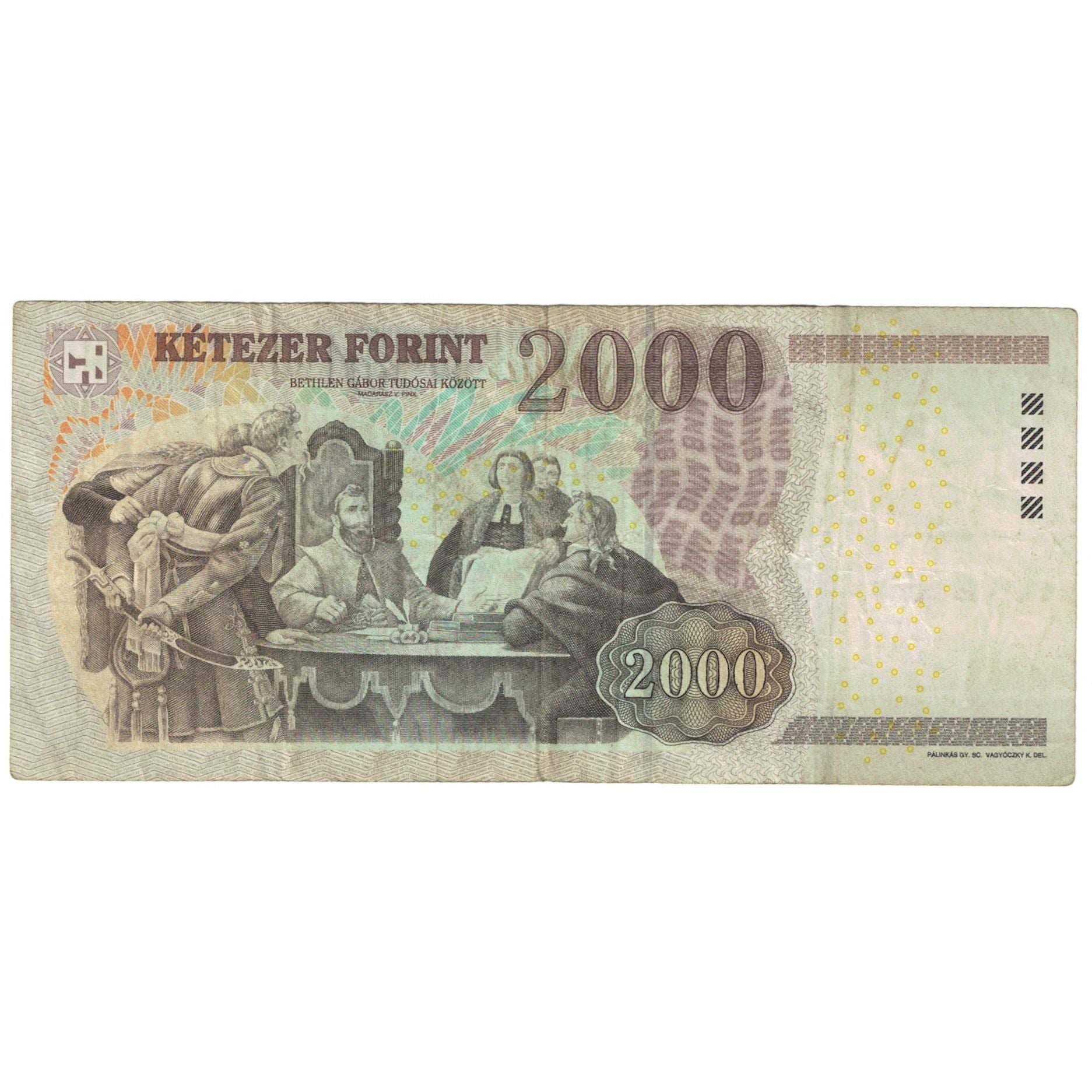 Geldschein, Ungarn, 2000 Forint, 2013, KM:198d, S