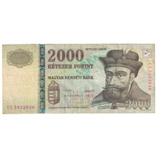 Geldschein, Ungarn, 2000 Forint, 2013, KM:198d, S