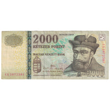 Banknot, Węgry, 2000 Forint, 2013, KM:198d, VF(20-25)