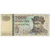 Banknot, Węgry, 2000 Forint, 2013, KM:198d, VF(20-25)