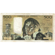 Frankreich, 500 Francs, 1970, 1970-01-08, SGE, Fayette:71.5, KM:156a