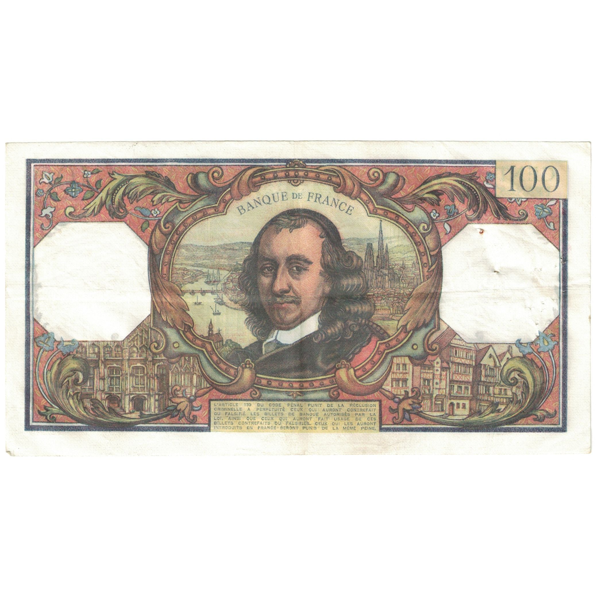Frankrijk, 100 Francs, 1972, 1972-05-04, TB, Fayette:65.36, KM:149d