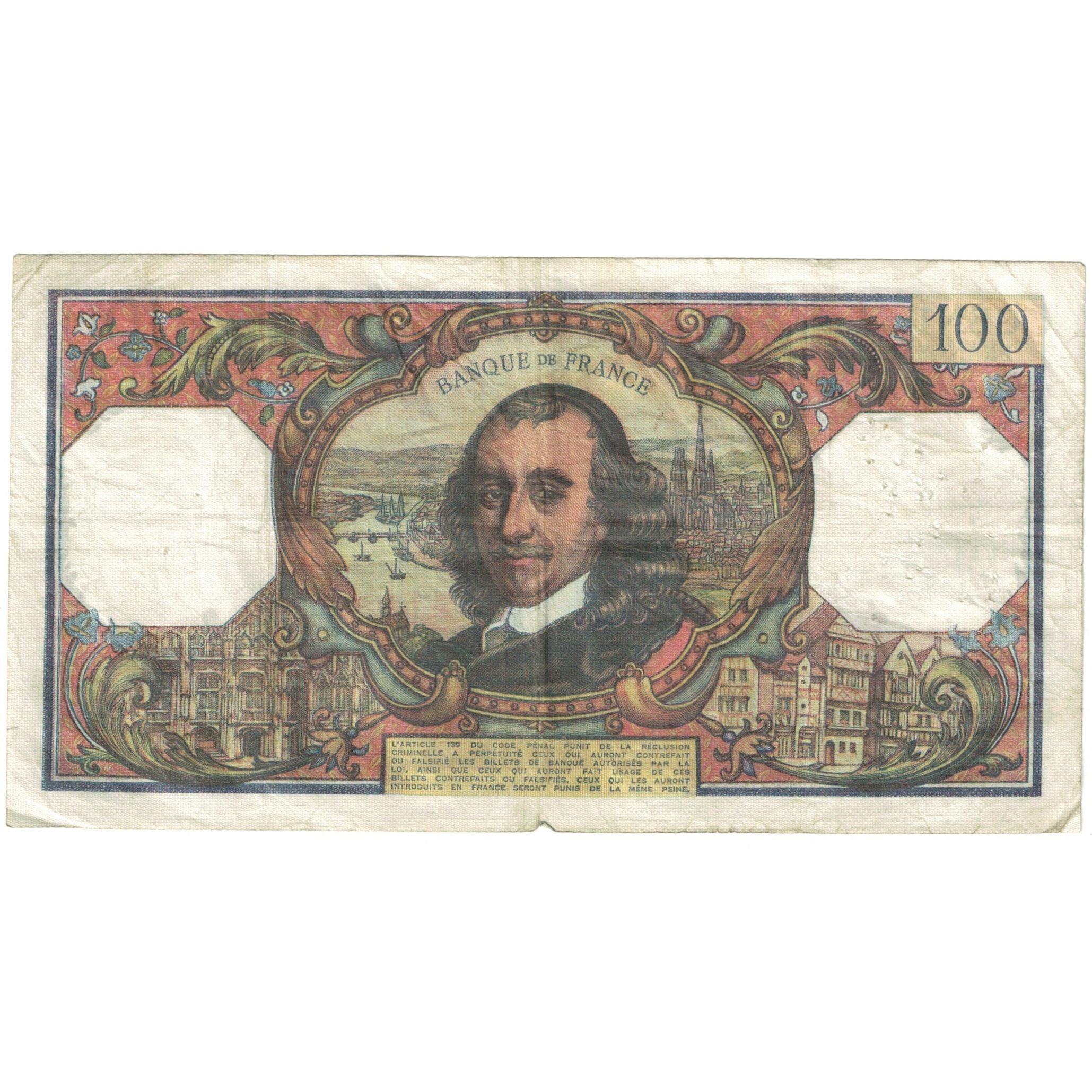 Frankrijk, 100 Francs, 1975, 1975-02-06, B, Fayette:65.48, KM:149e