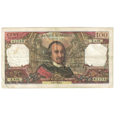 Francja, 100 Francs, 1972, 1972-05-04, VG(8-10), Fayette:65.39, KM:149d