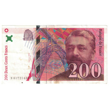 France, 200 Francs, 1996, VF(20-25), Fayette:75.02, KM:159a