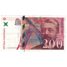 Francia, 200 Francs, 1996, BC, Fayette:75.02, KM:159a