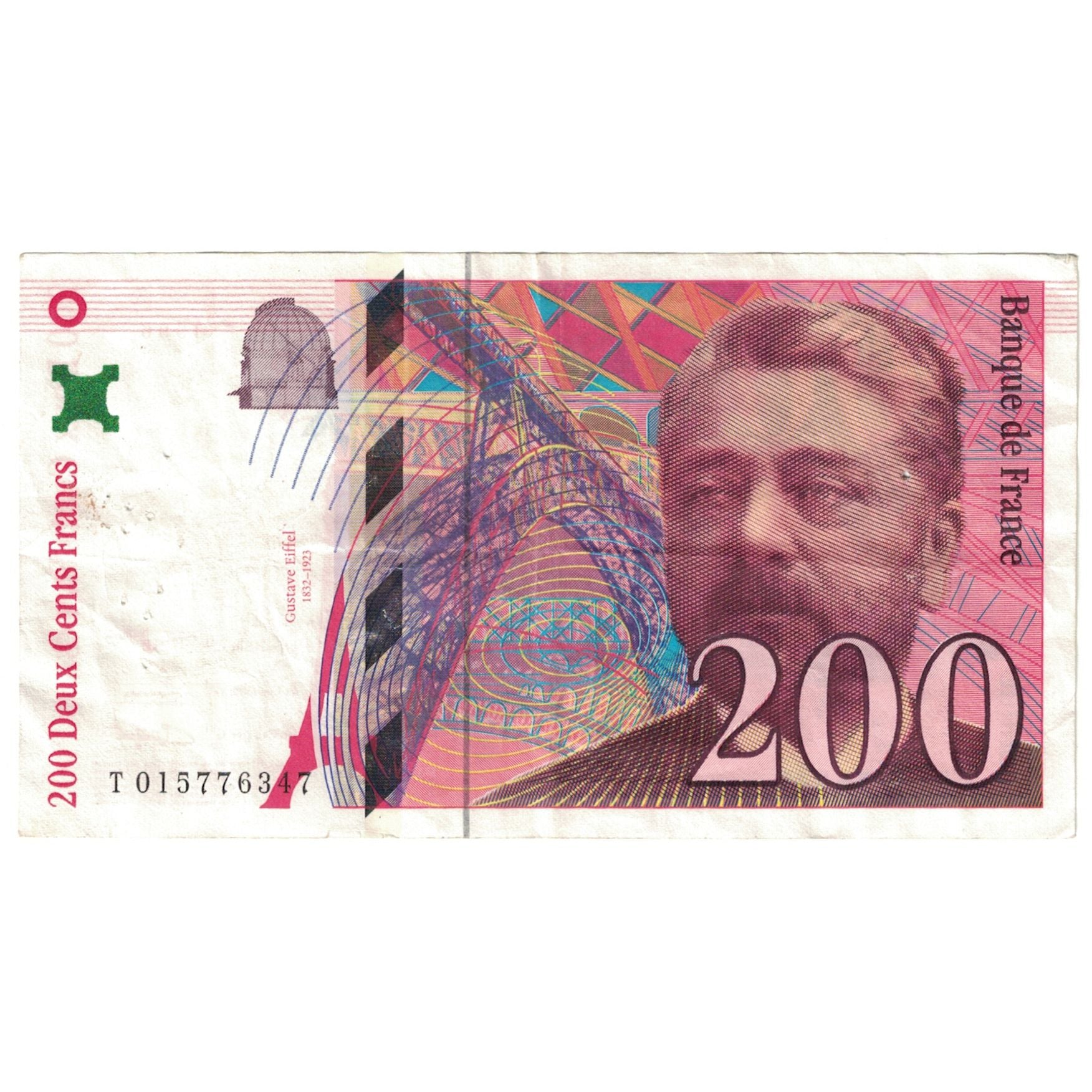 France, 200 Francs, 1996, VF(20-25), Fayette:75.02, KM:159a