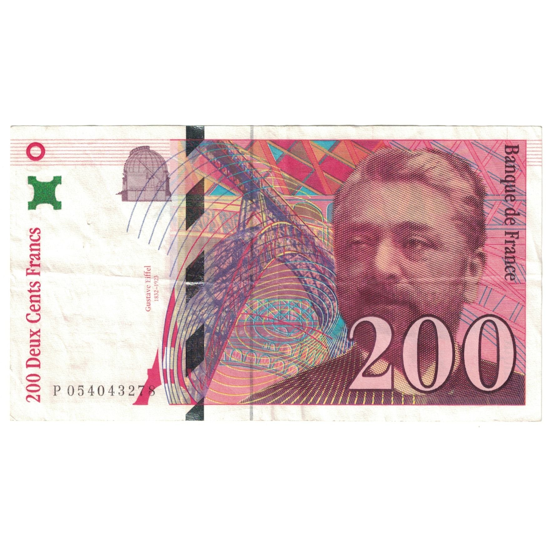 France, 200 Francs, 1997, VF(20-25), Fayette:75.4a, KM:159b