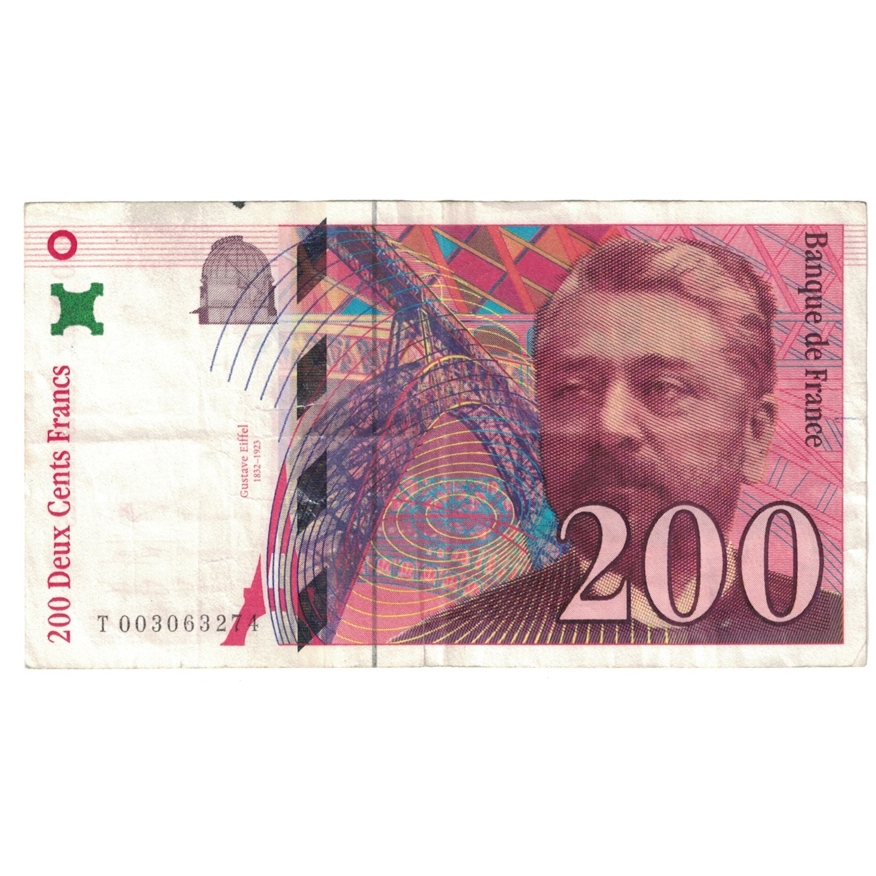 France, 200 Francs, 1997, TB, Fayette:75.04b, KM:159b