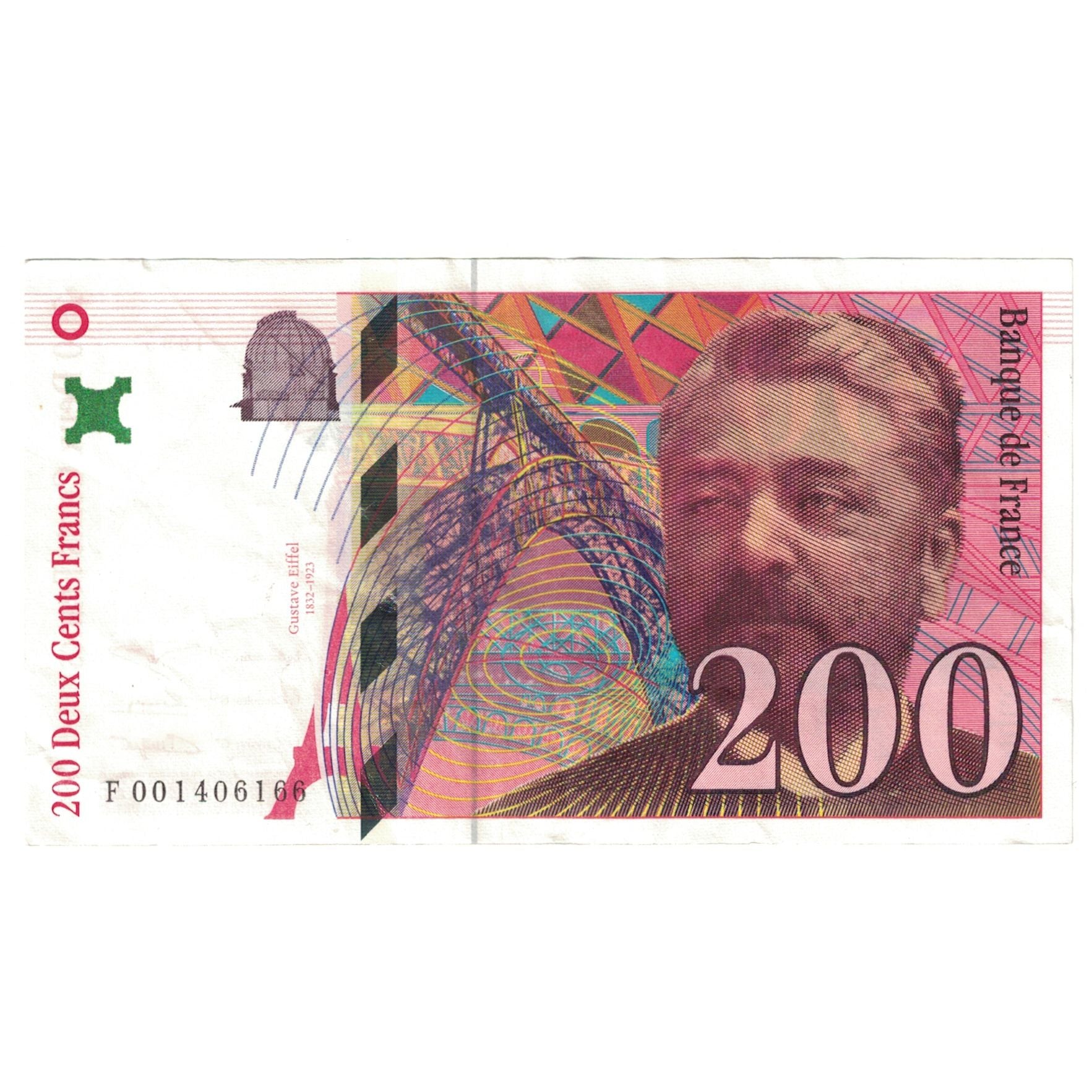 France, 200 Francs, 1997, TB, Fayette:75.04b, KM:159b