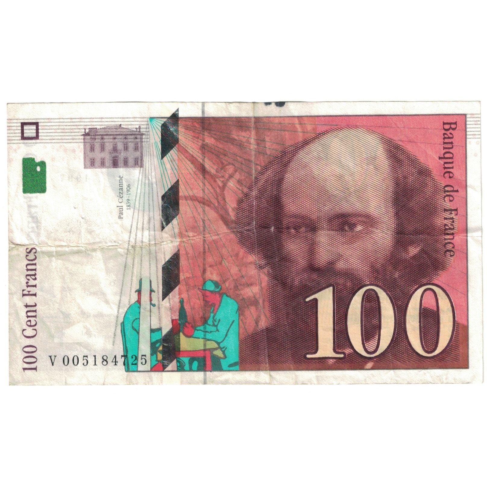 Francia, 100 Francs, 1997, 1997, B, Fayette:74.01, KM:158a