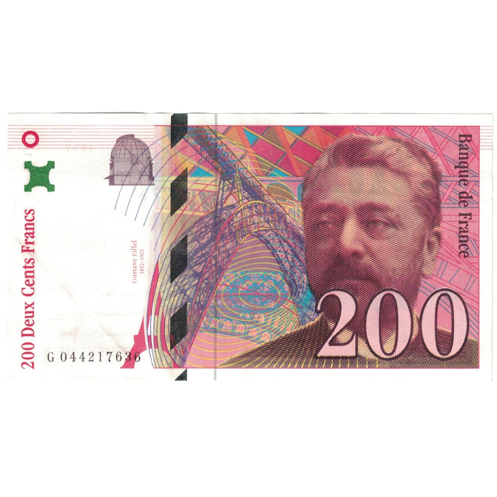 France, 200 Francs, 1997, TB, Fayette:75.4a, KM:159b